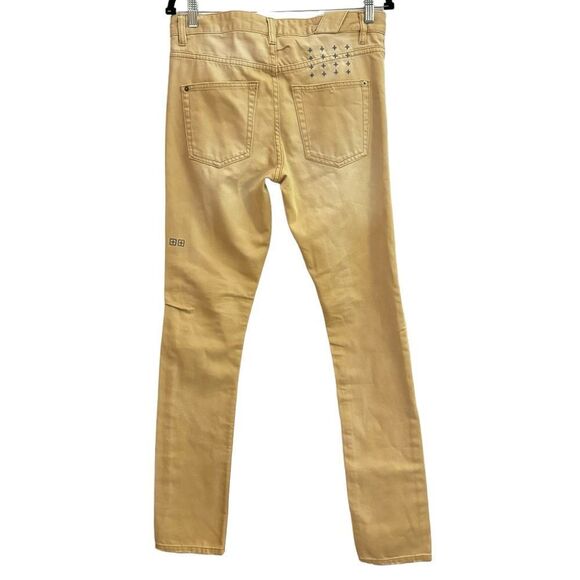 Ksubi Men’s Tan Chitch Button Fly Beige Tan Sandstorm Tapered Jeans Size 29 - Picture 7 of 13